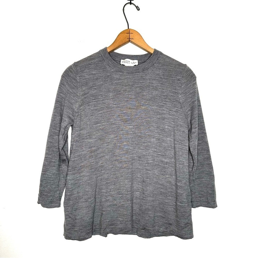 Kate Spade Broom Street | Gray Sweater Size Medium
